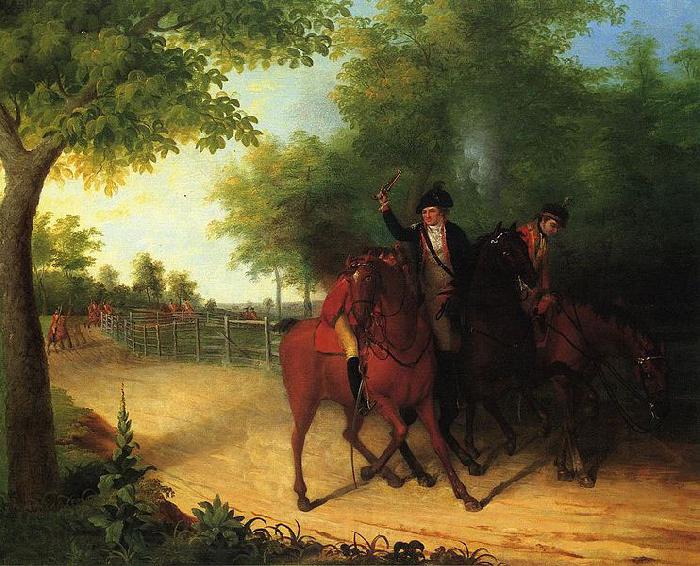 James Peale The Ambush of Captain Allan McIane